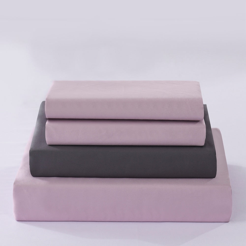 Solid Color Minimalist 3-Piece Bedding Set - Calm Cloud Bedding